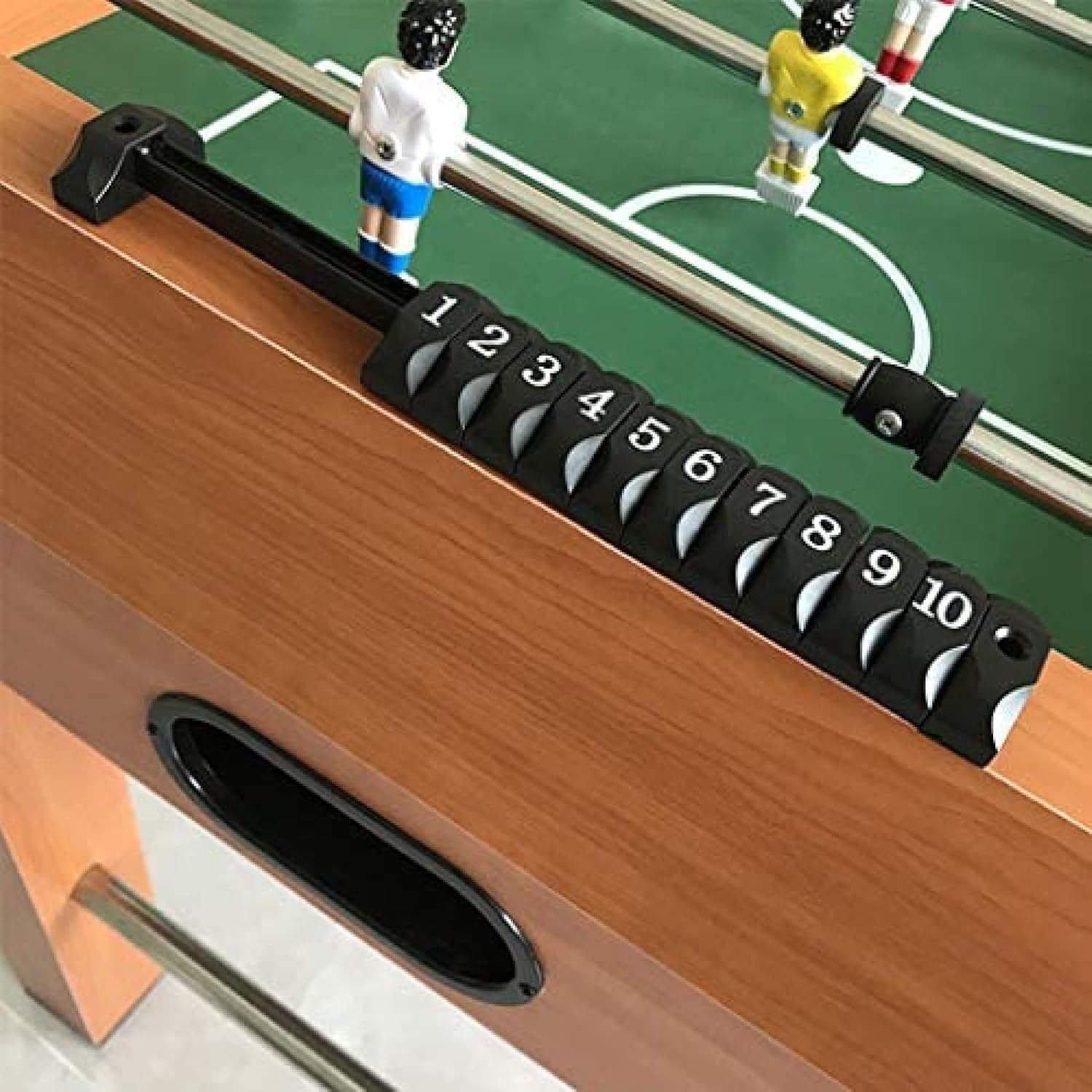 Tavolo da biliardino pieghevole, gioco di calcio per bambini e adulti, perfetto per tornei di pub e divertimento in famiglia, intrattenimento compatto al chiuso
