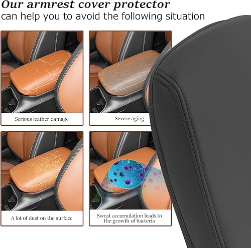 Vista 48 de SKTU Funda para reposabrazos Subaru Ascent 2019-2025 2023-2025, funda de consola central de ascenso 2023 2024 2025, accesorios de ascenso, Ascent