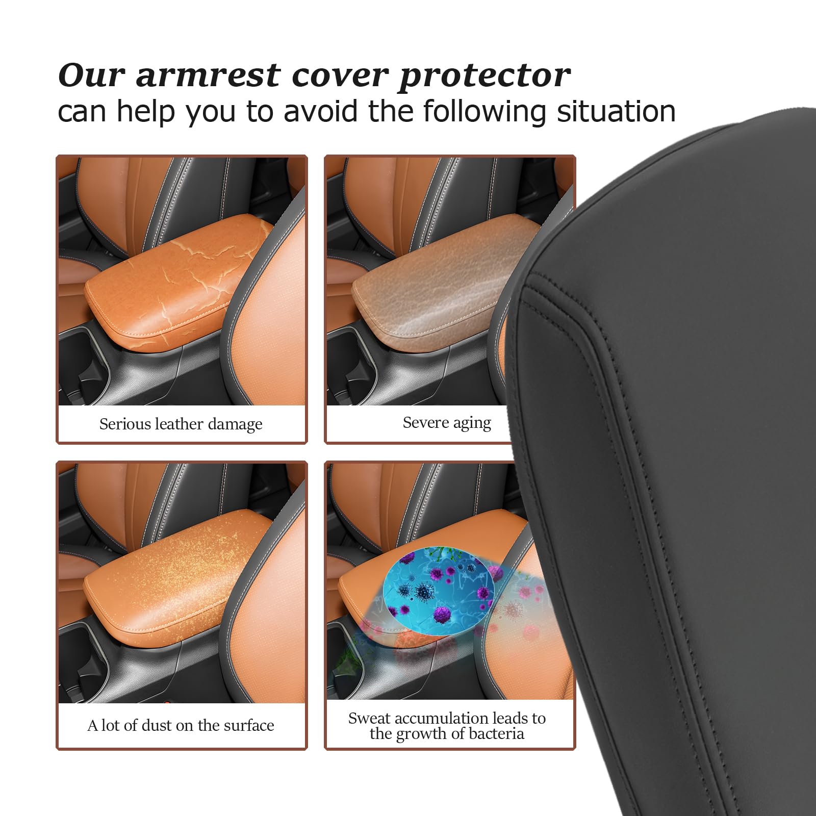 SKTU Copertura per console centrale Outback 2025 per Subaru Outback 2020-2025 / 2020-2025 Subaru Legacy copertura bracciolo Subaru Outback 2025 Accessori 2025 Outback Wilderness Center Console Cuscino
