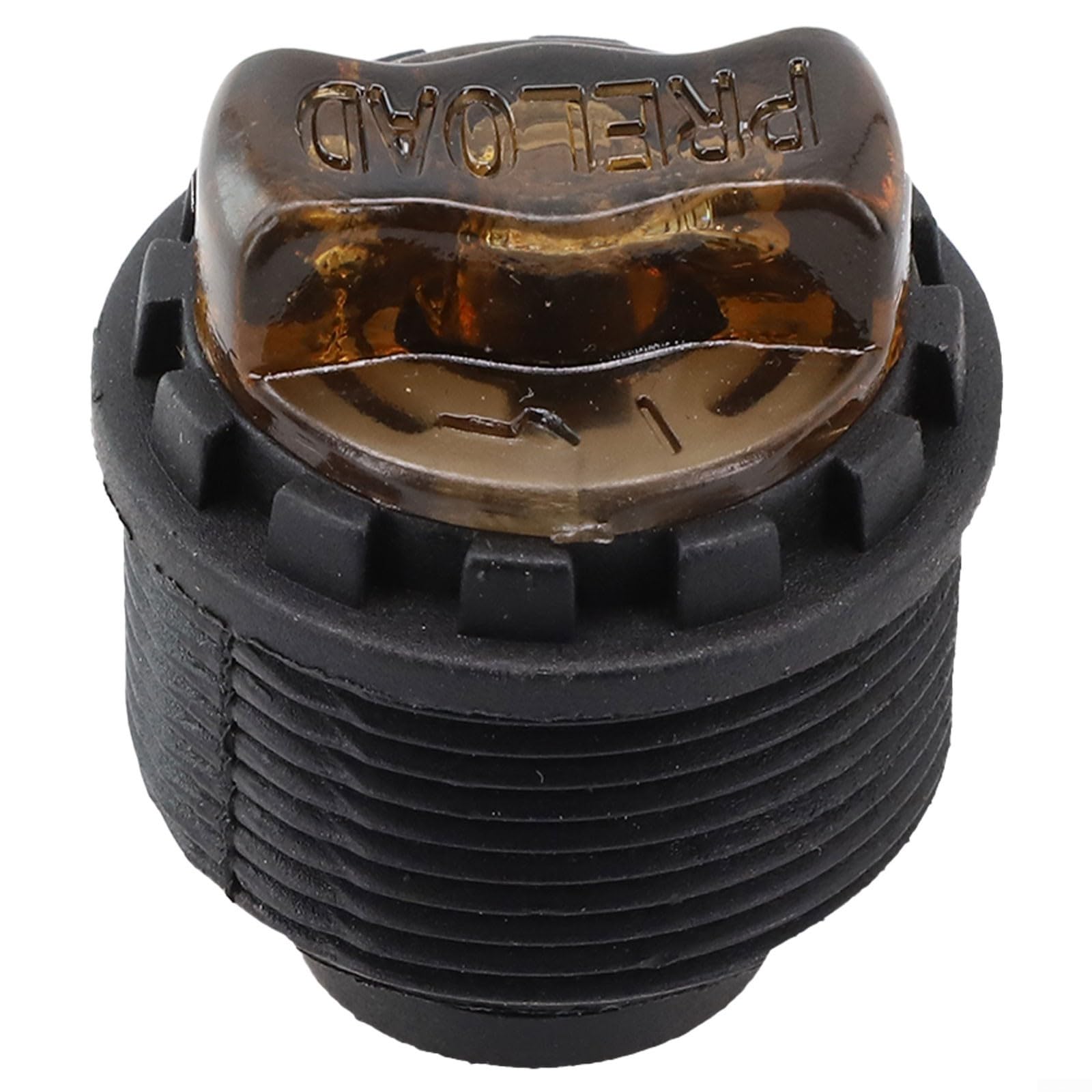 Perilla de reparación duradera de horquilla delantera para bicicleta, precarga de barra de amortiguador ajustable, adecuado para varias horquillas, accesorio esencial para bicicleta (29,6 mm)