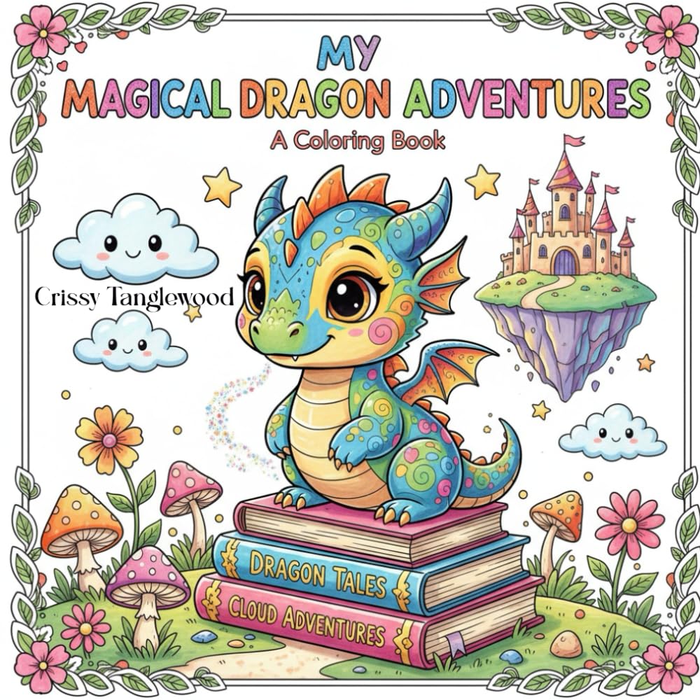 My Magical Dragon Adventures: Coloring Book