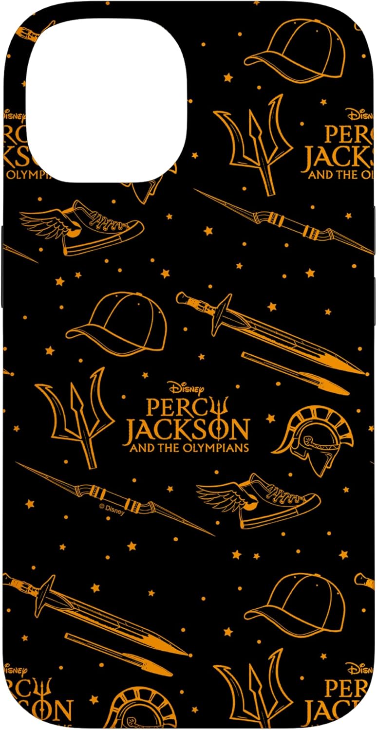 Disney Percy Jackson and the Olympians Icon Doodles Case for iPhone 16