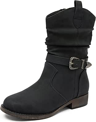 Bottes Ariat Crowne Pro Noires – Cuir, Tige Haute, Femme – Pointure 7.5 US