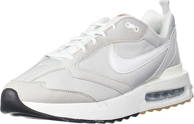 Nike Mens Air Max Dawn shoe, Grey Fog/Summit White-black, 9