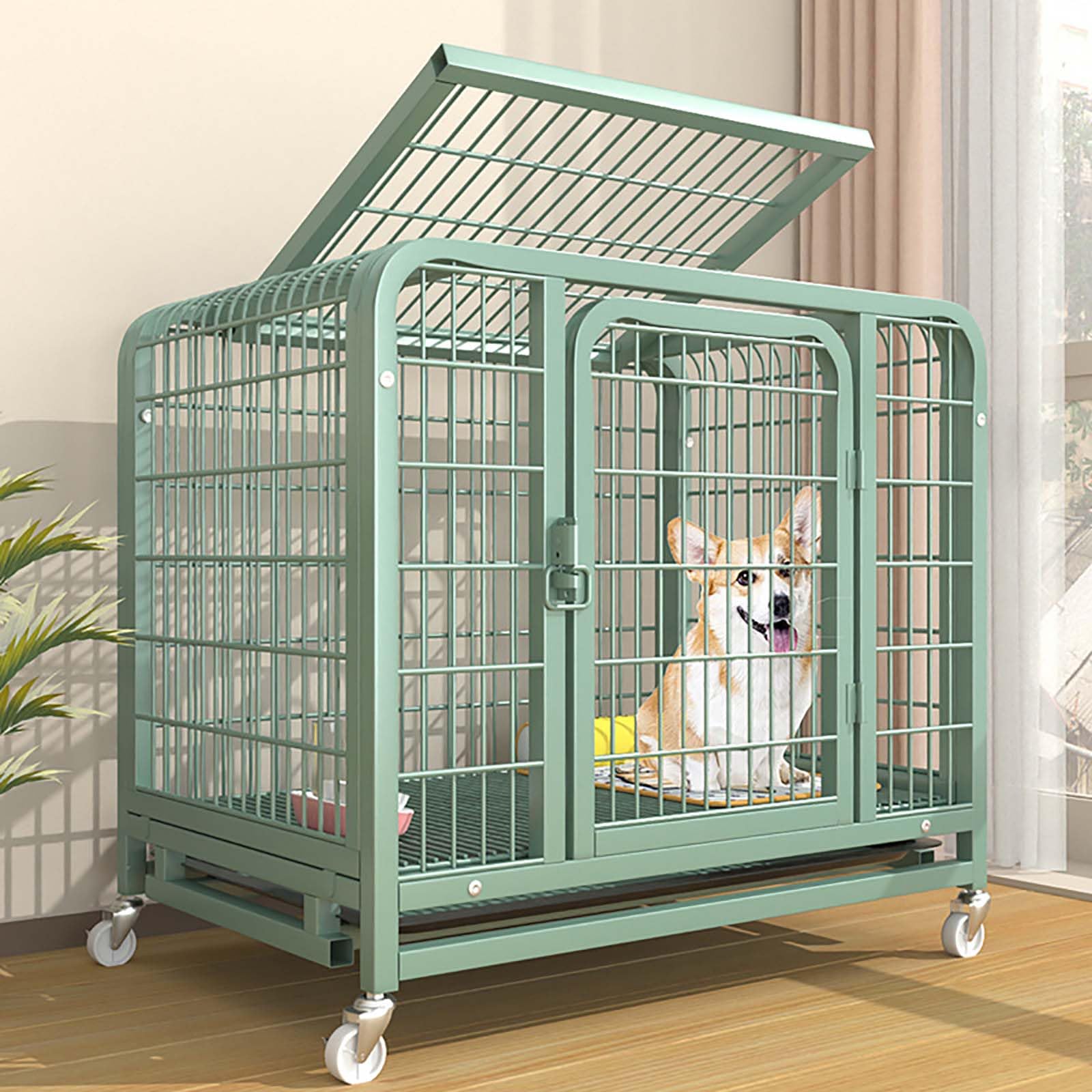 Amazon | 犬 ケージ ベーシック ペットケージ 犬 ゲージ 大型 犬用