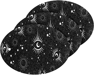 Coikll Magic Moon and Sun Kitchen Sponges Cleaning Odor Free Non Scratch Dish Sponge for Cleaning Dishes Bathroom - 3 PCS