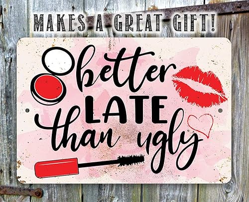 Vista 140 de She Shed Sign - Blue - Metal Sign - Use Indoor/Outdoor Shed Art - She Shed Decor Gift, Funny Birthday Gifts for Women, Metal Shed Signs, Diva Den