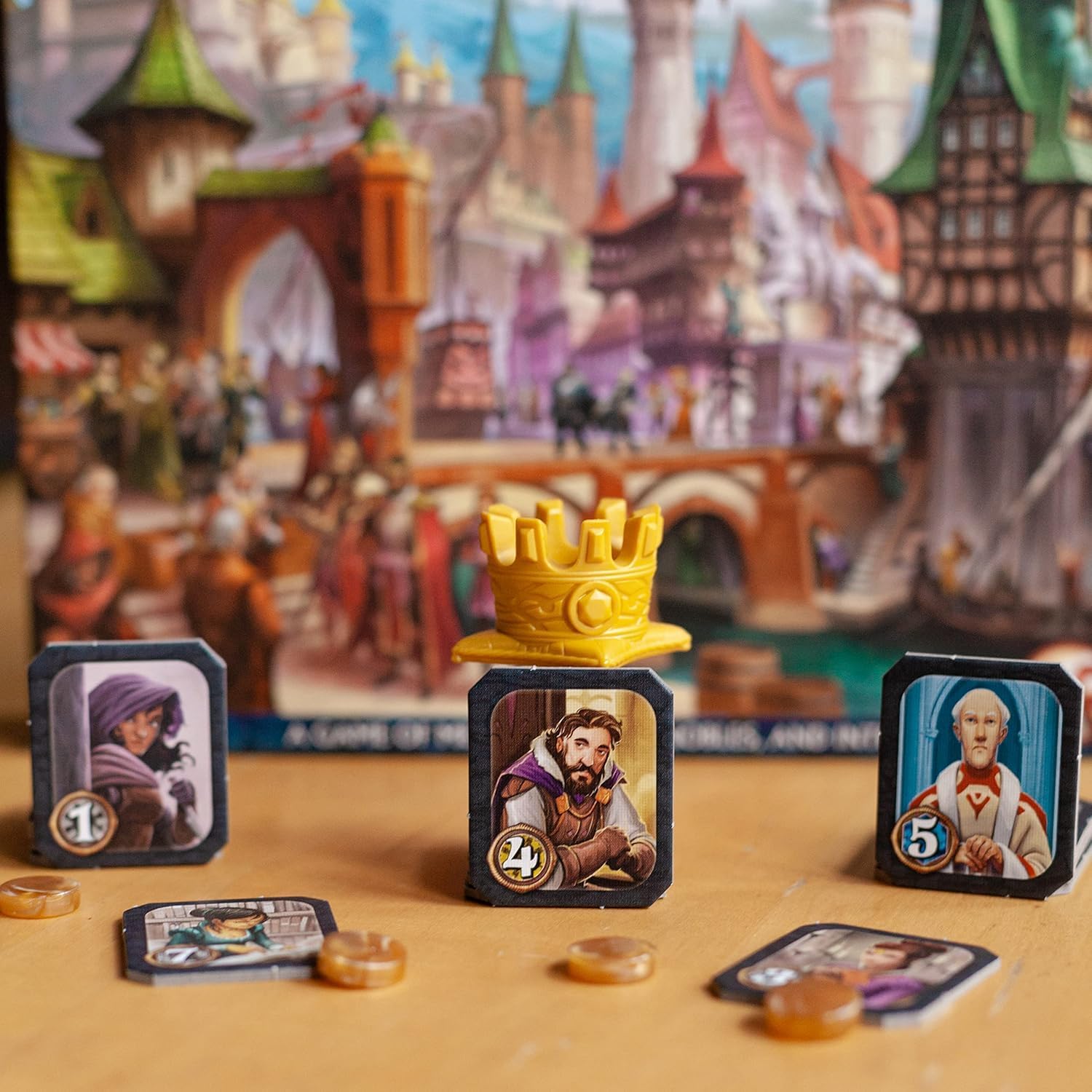Asmodee Citadels Revised Edition Board Game - Master Builder Showdown, Medieval Strategy Game for Kids & Adults, Ages 10+, 2-8 Players, 30-60 Min Playtime