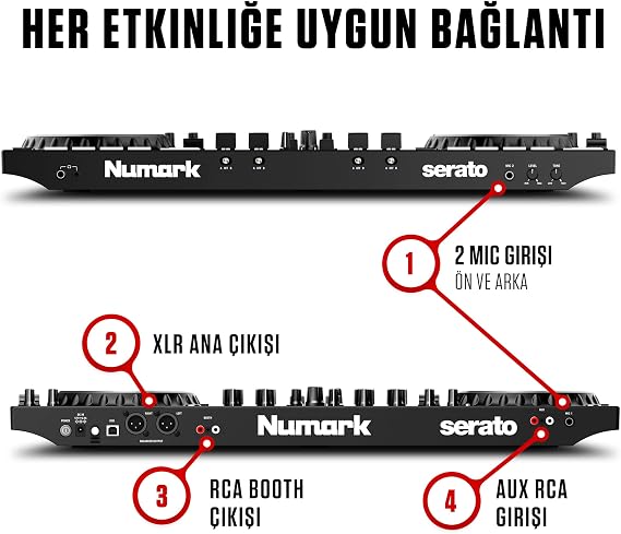 Numark NS4FX - 4 channel DJ Controller