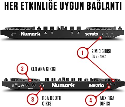 Numark NS4FX - 4 channel DJ Controller