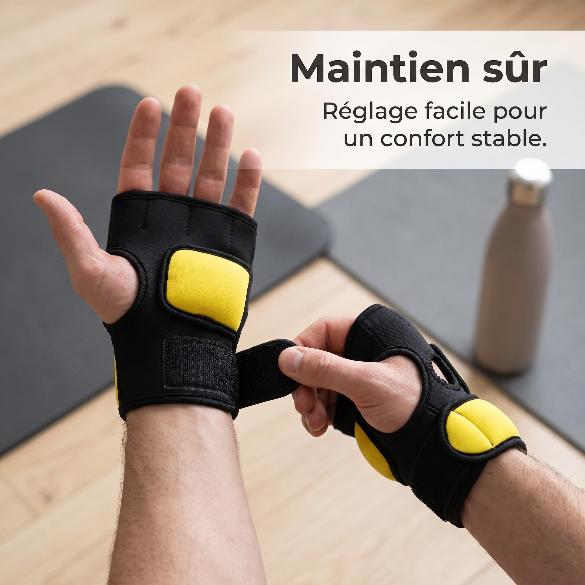 Gewichtete Handschuhe 1kg oder 2kg pro Paar – Trainingshandschuhe für Fitness, Boxen & Training, auch für Herren