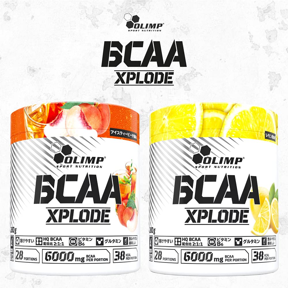 Amazon | BCAA XPLODE アイスティピーチ 280g | OLIMP SPORT NUTRITION