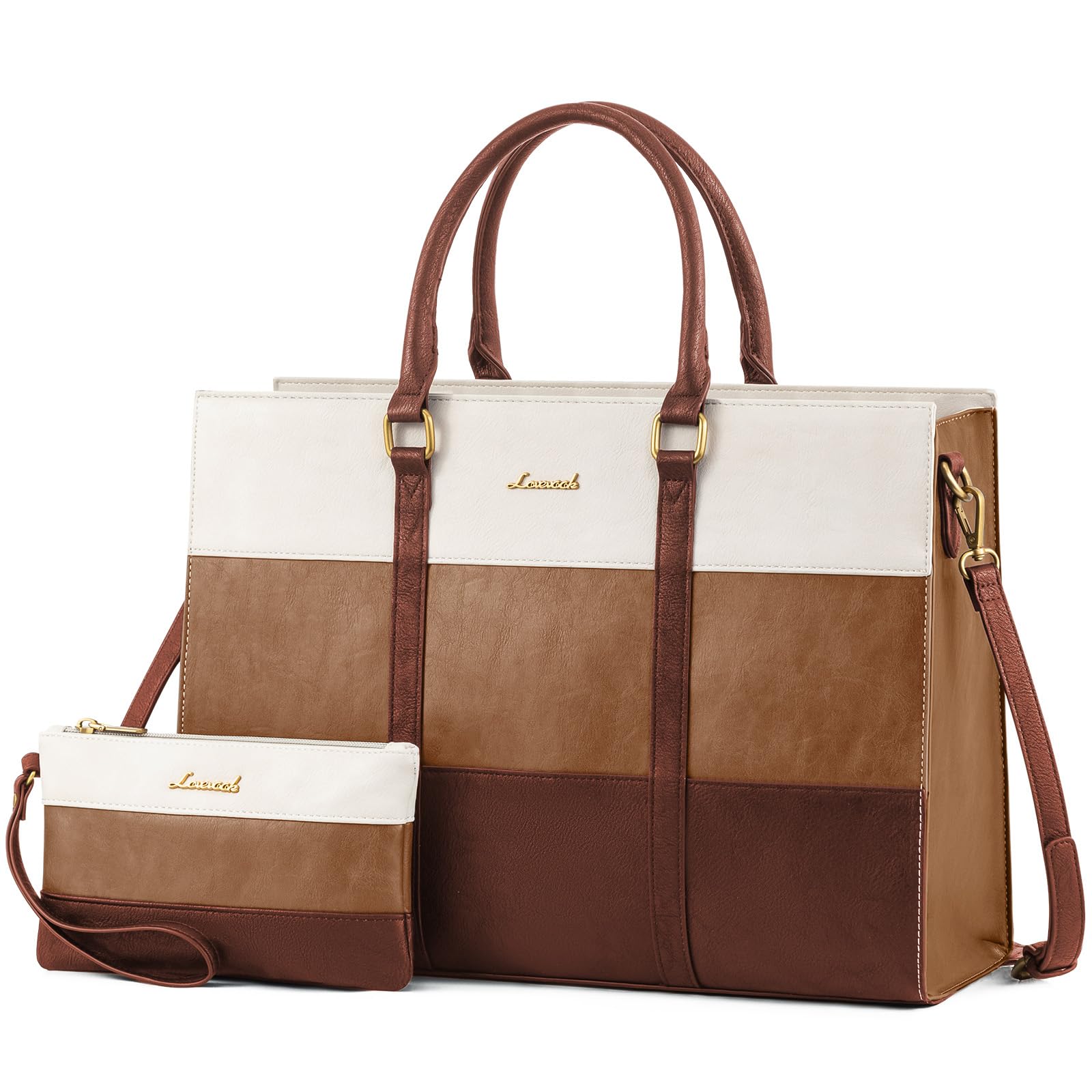 LOVEVOOK Laptop Bag for Women, 15.6 Inch Work Bags for Women