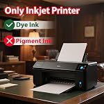 4X6 Photo Paper Glossy Inkjet 48lb 100 Sheets Professiona Glossy Printer Paper for Inkjet Printers Use DYE Ink 180GSM
