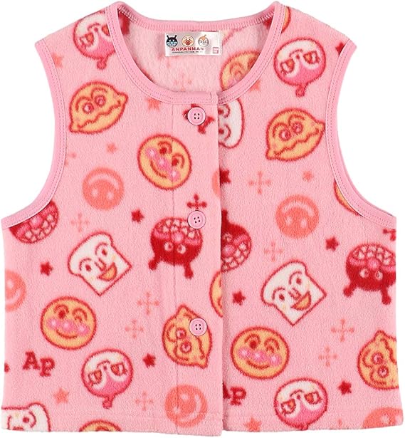 Amazon Co Jp 西松屋 フリースベスト アンパンマン 90cm 100cm 90cm 服 ファッション小物
