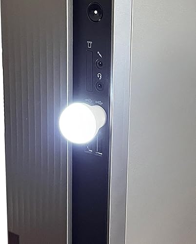 Miniatura 5 de Paquete de 6 luces nocturnas USB, luz nocturna LED enchufable, mini bombilla USB, luz LED pequeña para niños, adultos, pasillo, dormitorio, baño,