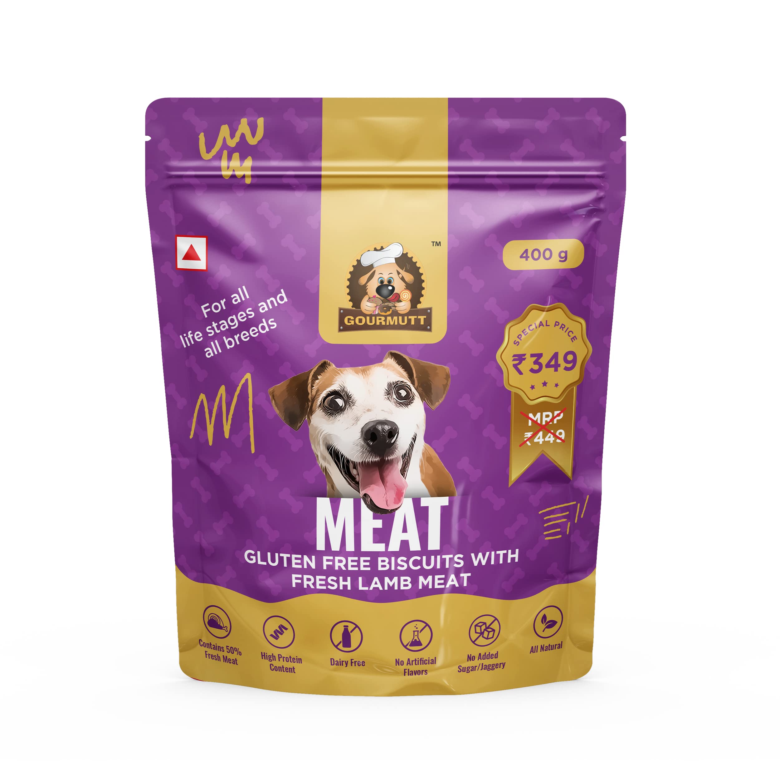 Gourmutt Gluten Free Meat Biscuits For Dogs And Puppies(800G), (B098P91SXM) Amazon Price History, Amazon Price Tracker