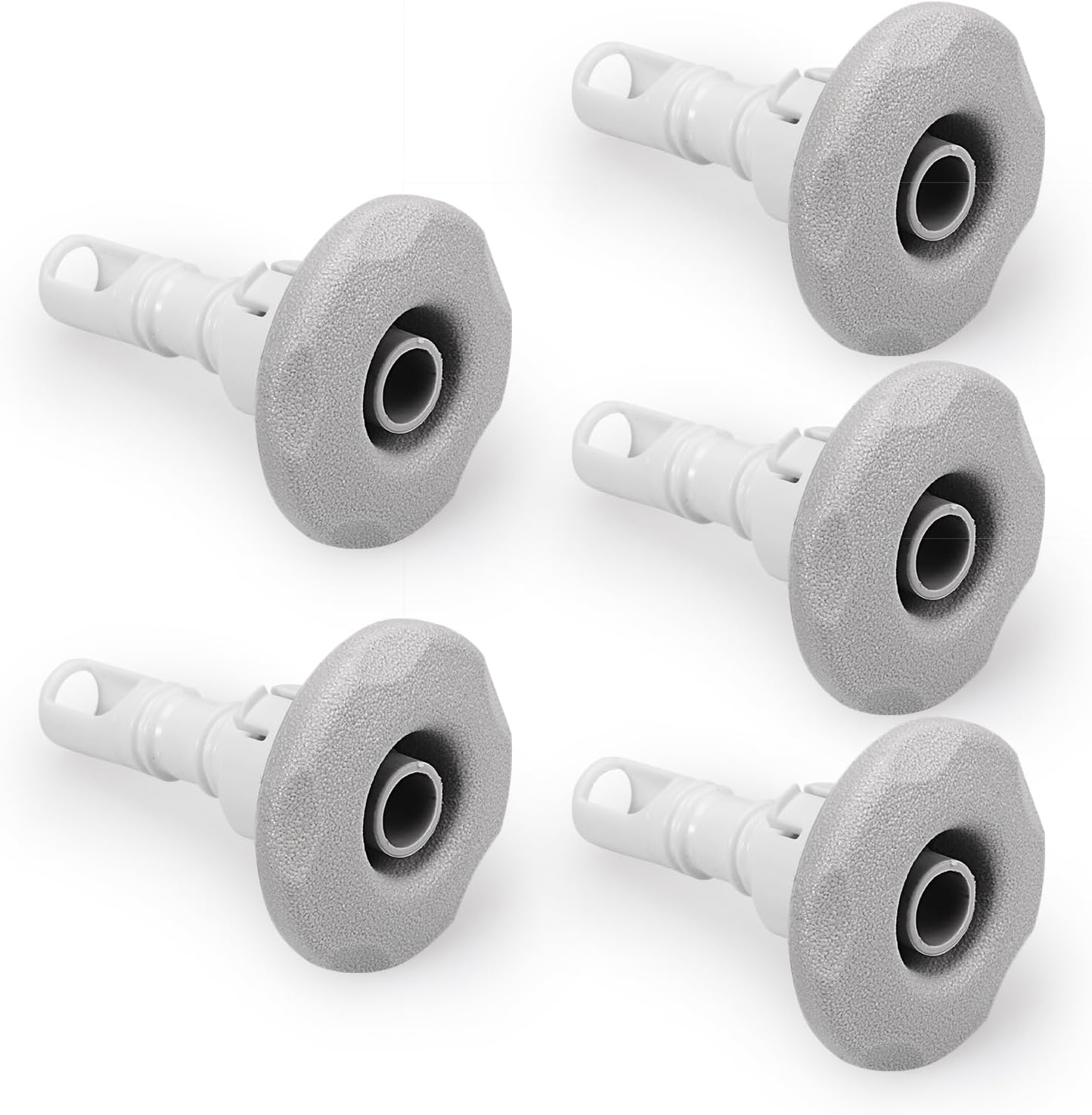 showingo Spa Hot Tub Jets Replacements 2" Cluster Storm Jet Directional 212-1549 Diffuser 218-51405 Spa Jets Replacement 5 Pieces