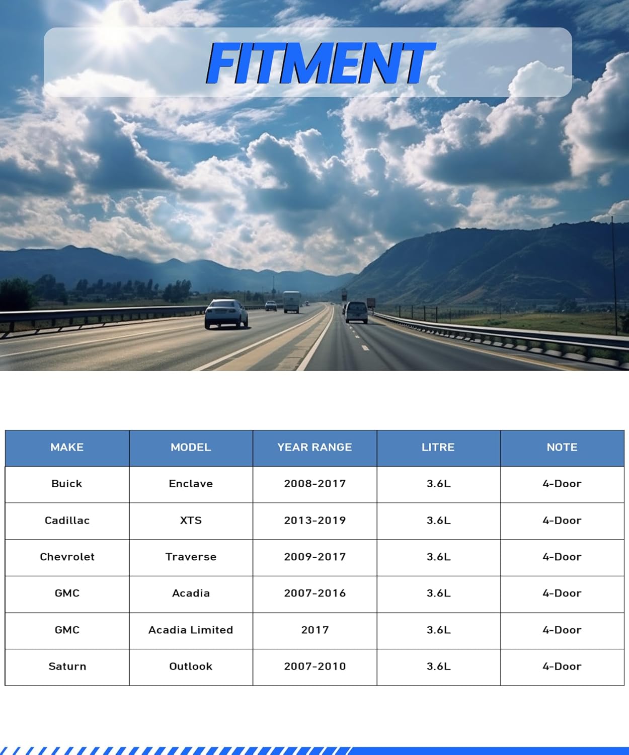 Anpulsero Rear Disc Brake Caliper Assembly with Bracket Compatible with Select GMC, Buick, Saturn, Chevy and Cadillac Models - Acadia (Limited), Enclave, Outlook, Traverse, XTS | Rear Brake Calipers