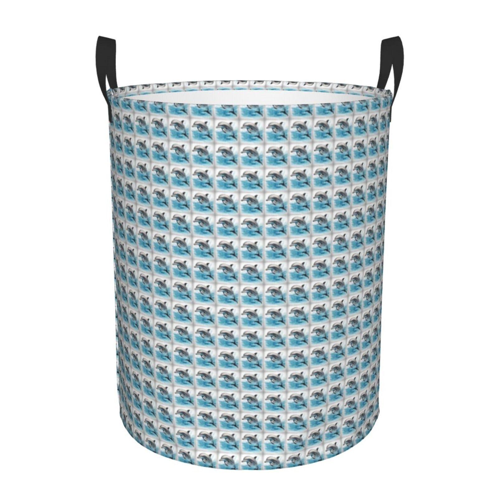 Panier à linge étanche dauphin pour organiser la salle de bain