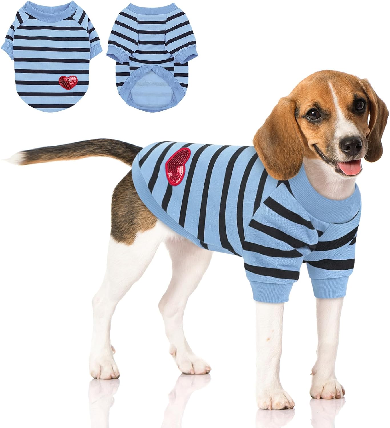 Amazon.com : Queenmore Large Dog Shirt,Soft Breathable Dog Shirt for ...