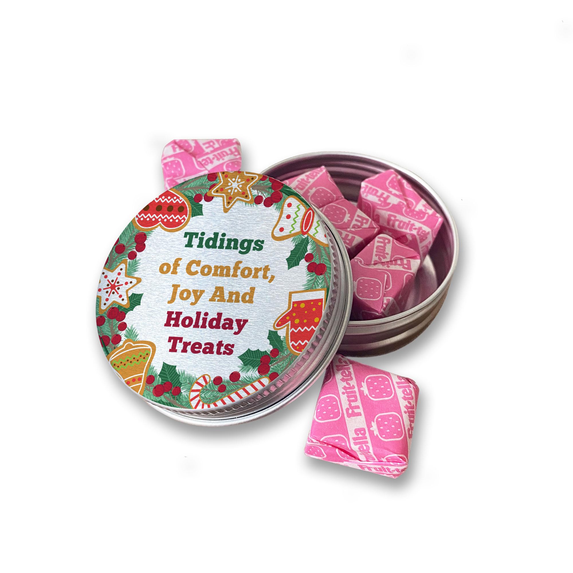 RED OCEAN Novelty Christmas Sweet Tin Gift For Son Daughter Brother Sister, Christmas Stocking Filler Gifts, Secret Santa Gifts For Colleagues Friends