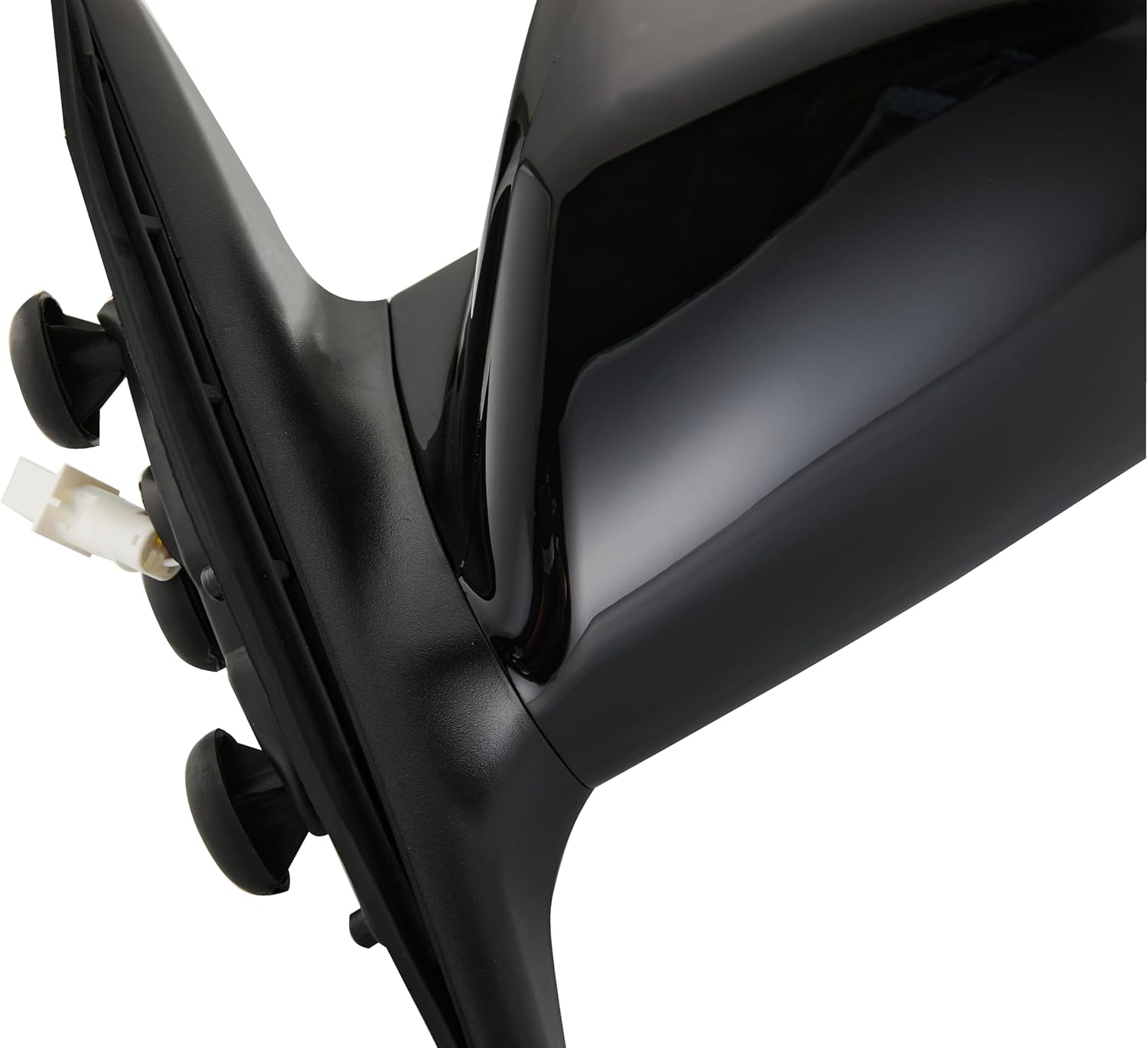Side View Mirror Fits for Toyota Camry 2007-2011.Painted Black Power Adjustment(Glass) Driver Side