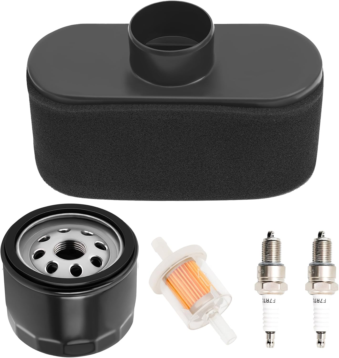 FR691V Tune Up Kit 11013-7047 Air Filter 49065-7007 Oil Filter for FR651V FR691V FR730V FS481V FS541V FS600V FS651V 4-Cycle Engine 11013-0752 4-Stroke Lawn Mower Tractor Change Kit FR691V Tune Up Kit 11013-7047 Air Filter 49065-7007 Oil Filter for FR651V FR691V FR730V FS481V FS541V FS600V FS651V 4-Cycle Engine 11013-0752 4-Stroke Lawn Mower Tractor Change Kit