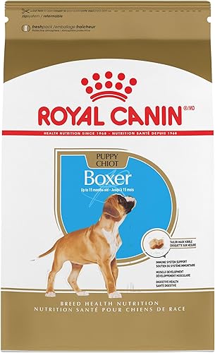 Royal Canin Boxer Puppy Breed - Alimento seco específico para perros, bolsa de 30 libras
