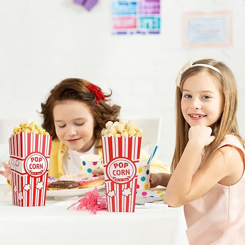 Miniatura 10 de VOISEN Bolsas de papel para palomitas de maíz, paquete de 200 bolsas de palomitas de maíz de 1 onza, porciones individuales, bolsa de palomitas de