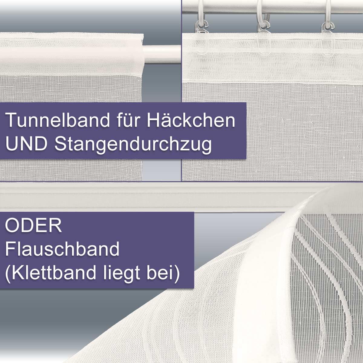 Flächengardine Eliana Vogtländische Spitze in ecrú | Schiebepaneele Wellen-Muster in natur | Zeitloser Flächenvorhang halbtransparent | Schiebegardine Käseleinenoptik Höhe x Breite 93 x 45 cm
