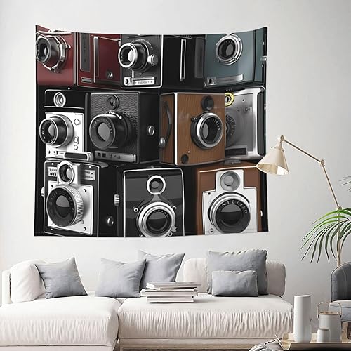 Miniatura 7 de RLDOBOFE Tapiz de pared para sala de estar, colección retro y genial para colgar en la pared, tapices suaves para decoración de pared para