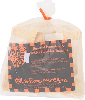 Primavera Nueva Roasted Pumpkin Tamales With Cheese, 24 Oz