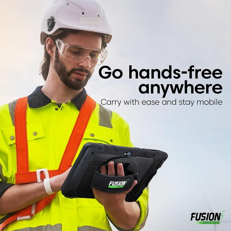 Fusion5 Built in USA 10.1” Windows 11 Professional Rugged Tablet PC - 12GB RAM, 256GB SSD, Intel 13th Gen, Full HD Windows Tablet Computer, HDMI, USB C - 2 Year Full Warranty with Accidental Damage image 6