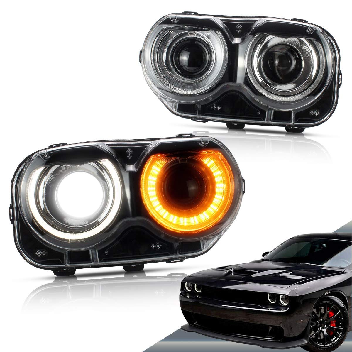 Led headlights for challenger Clearance