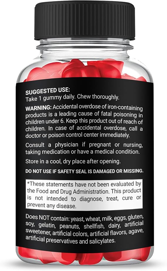 (3 Pack) VigorBoost Gummies, Maximum Strength Supplement, Advanced All Natural Vitamin Gummies