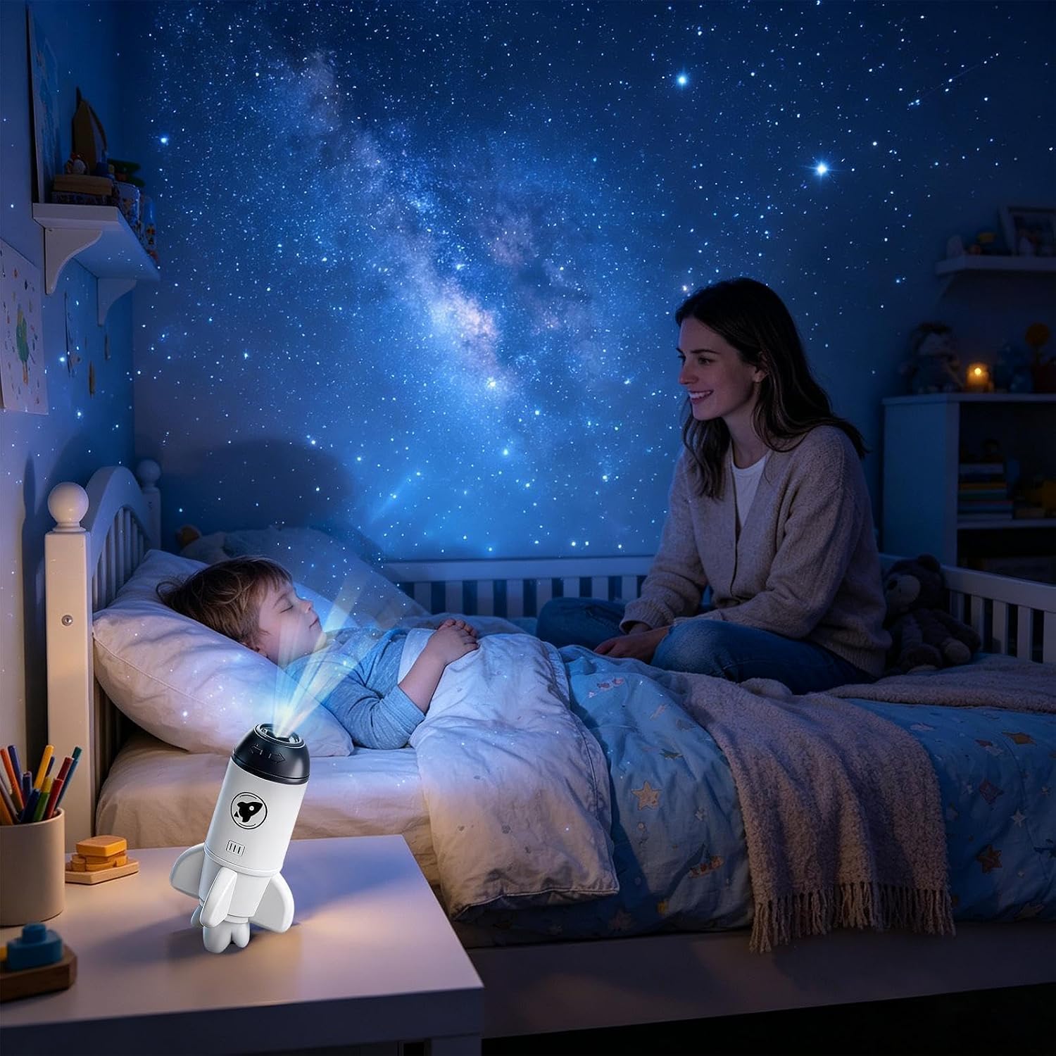 Starry Sky Projector Rotating Auto Lighting image 2