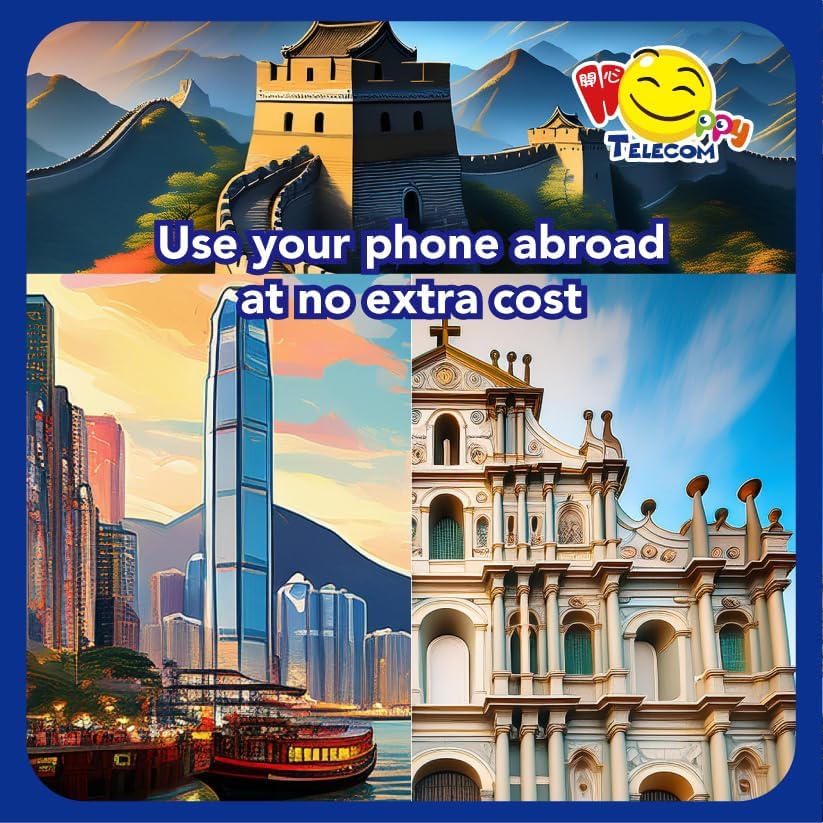 Happy 5G Mainland China eSim - 30 Days Unlimited Data Travel eSim | Include Xingiang & Tibet | 15GB of 5G/4GLTE High-Speed Data | Easy Activation | No Registration
