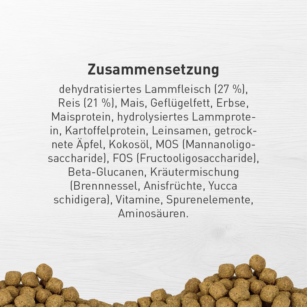 Eminent Puppy Lamb & Rice bezglutenowa karma dla psów, sucha karma wysokiej jakości dla szczeniaków, ciężarnych i karmiących suk wszystkich ras (15 kg)