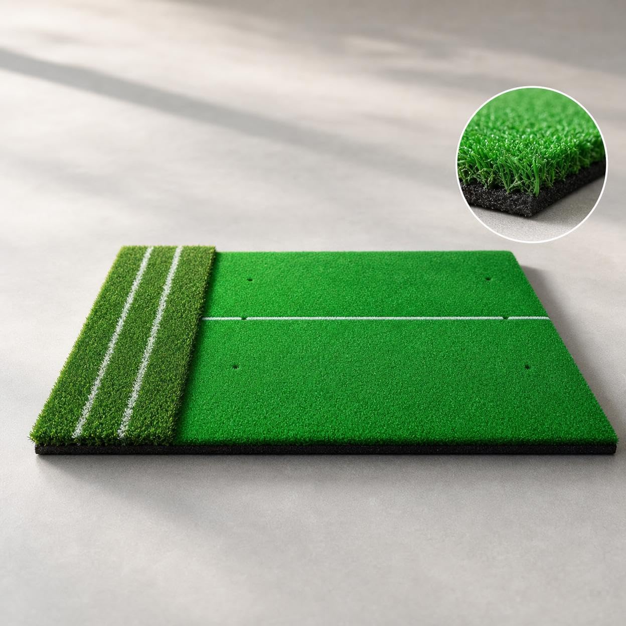 Golf Schlagmatte, Schwungführung, Eva