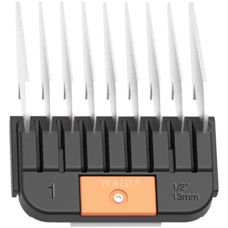 Pente Guia para Máquina de Tosa Wahl #1 Orange, Corte de 13 mm, 1 unidade