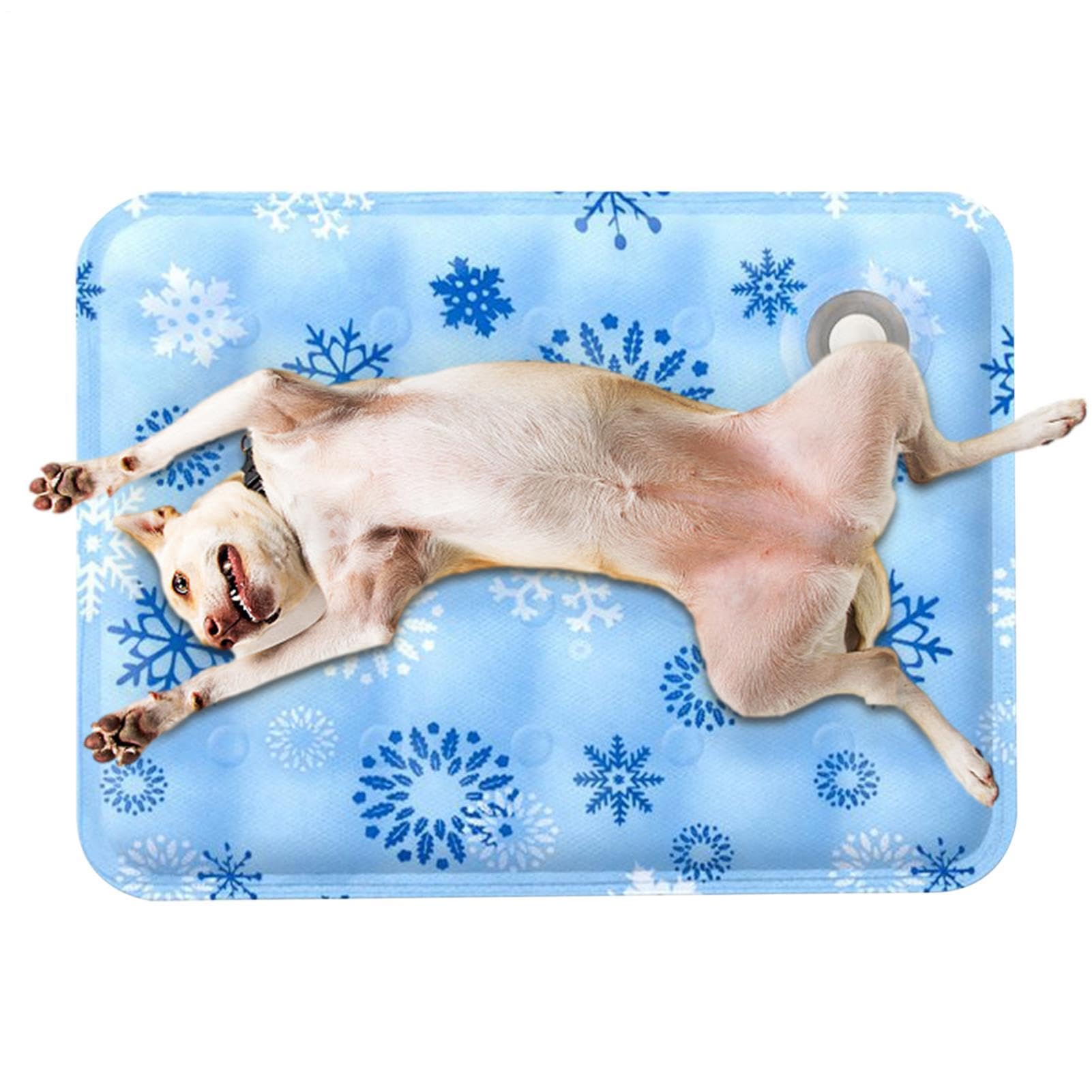 Fizepgo Cooling Mat For Dogs, Cat Sleeping Cooling Gel Ice Pad, Heat Dissipation Summer Puppy Kitten Relaxation Accessories For Floor Sofa Car Seat Kennels Home Apartment Living Room