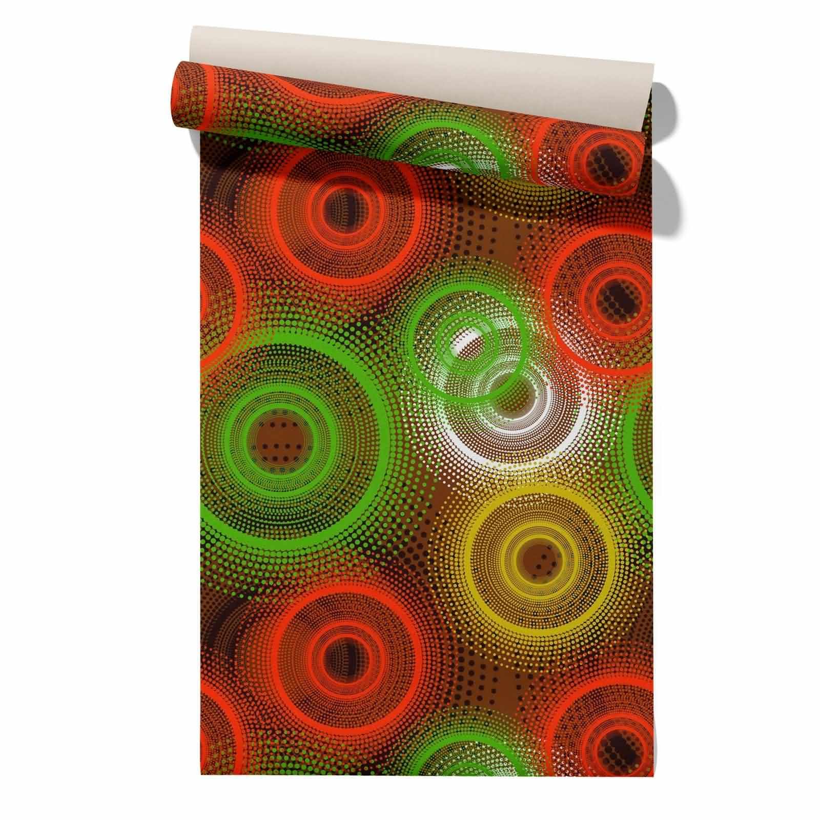 CEVAN Dark Floral Peel and Stick Wallpaper Drawer Liners Geometric Art Modern Individuality 45x300cm