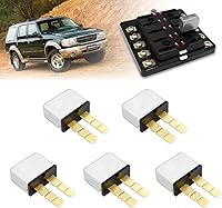 Vista 10 de PHOTO-TOP 15A, disyuntor de reinicio térmico T1, montaje enchufable con función de desconexión, ATC, conexión de terminal tipo cuchilla ATO