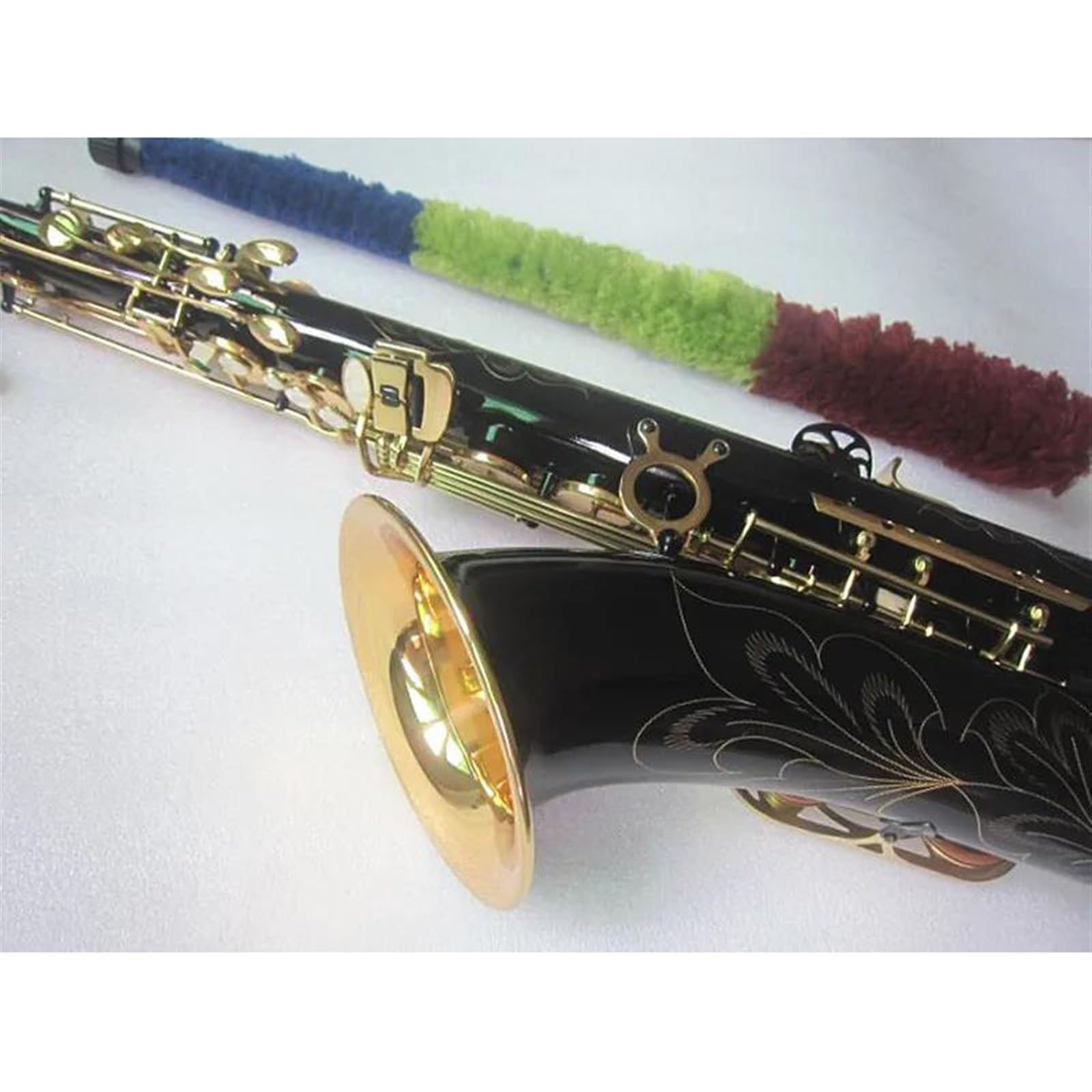Saksofon Tenorowy Bb Saksofon Tenorowy Z Czarnego Złota Z Mosiądzu Instrument Muzyczny Z Futerałem Ustnik Trzcinowy profesjonalny Saksofon