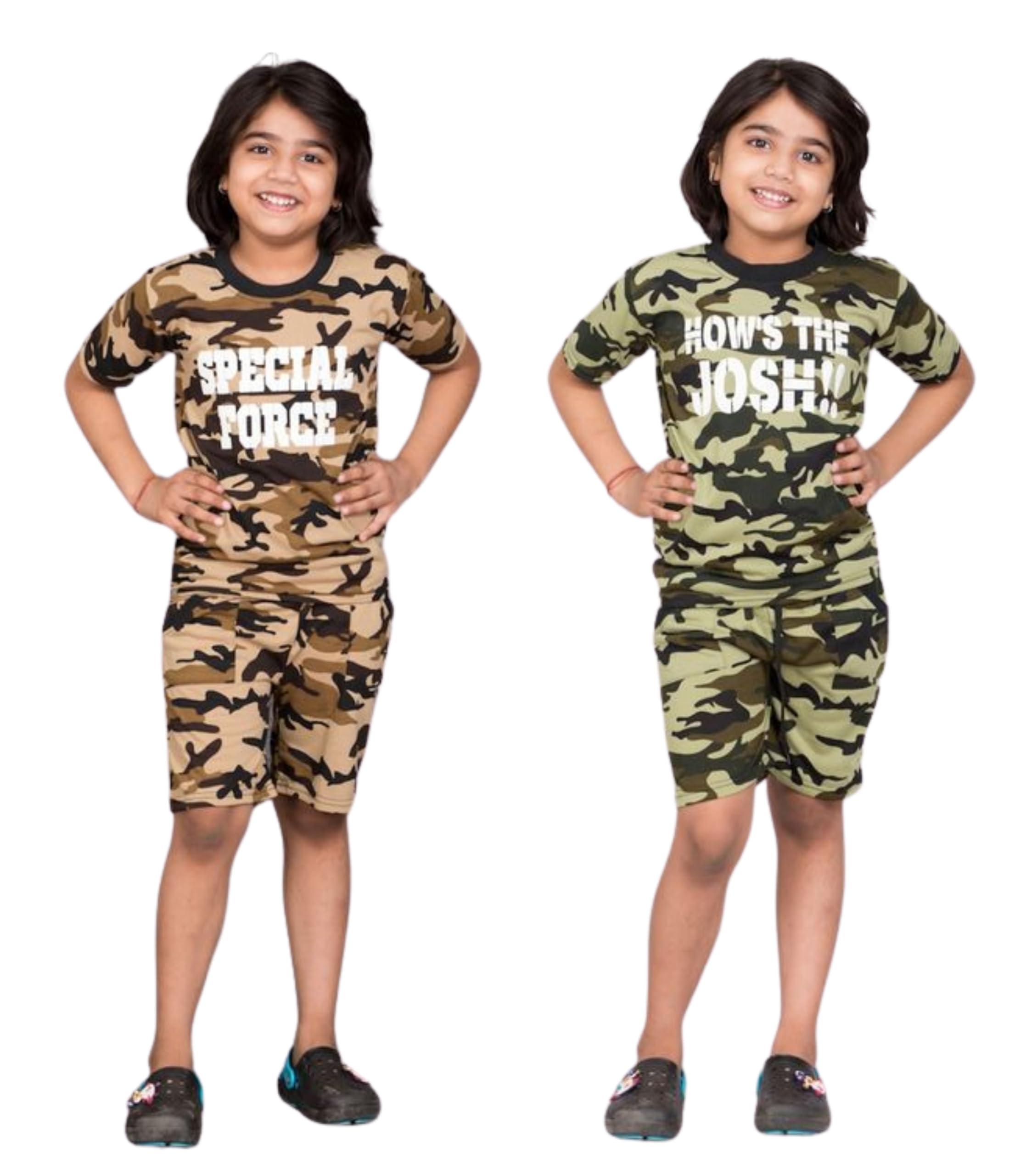 tiny toon Trendy Casual Multicolor T-Shirt and Shorts Set for Boys & Girls - Perfect for Summer Fun, Outdoor Activities, and Everyday Wear-picture-31