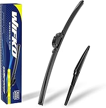 Windscreen Wipers Compatible with Toyota Yaris MK3 2012-2019, Front and Rear Wiper Blades Set, Windscreen Wiper and Rear Windscreen Wiper, Car Windscreen Wiper Accessories