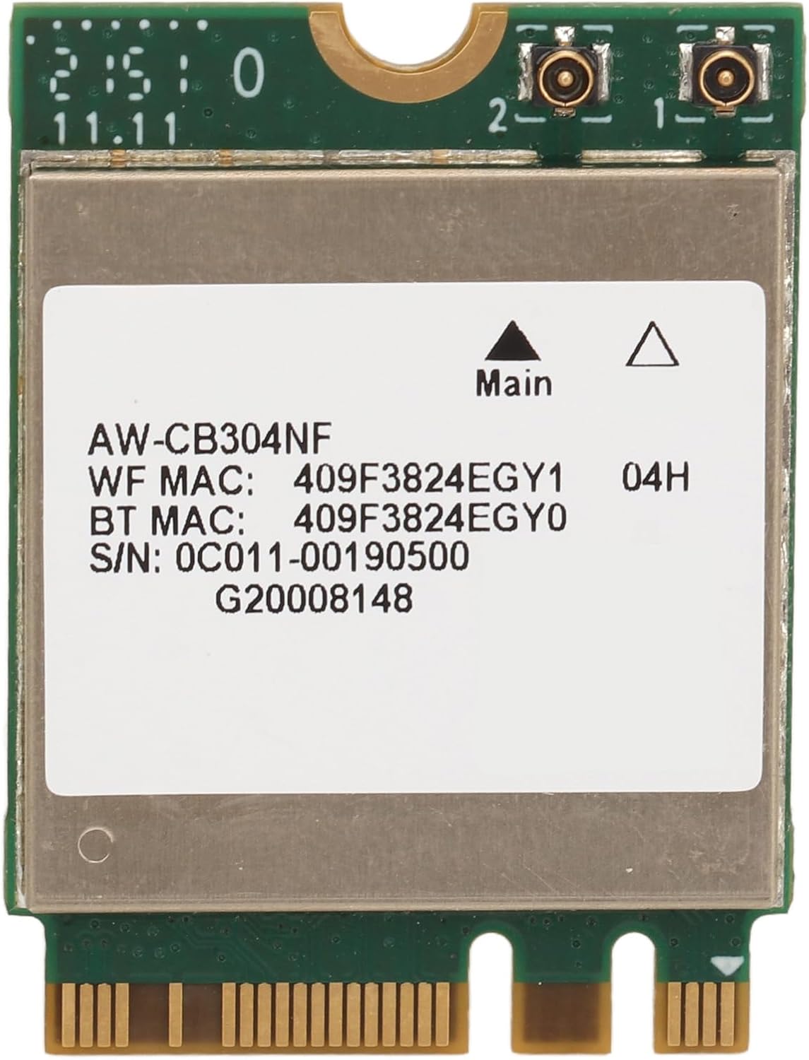 GOWENIC RTL8821CE Network Card, M.2 NGFF 433Mbps Wireless WiFi Card Bluetooth 4.2 Adapter for Laptop