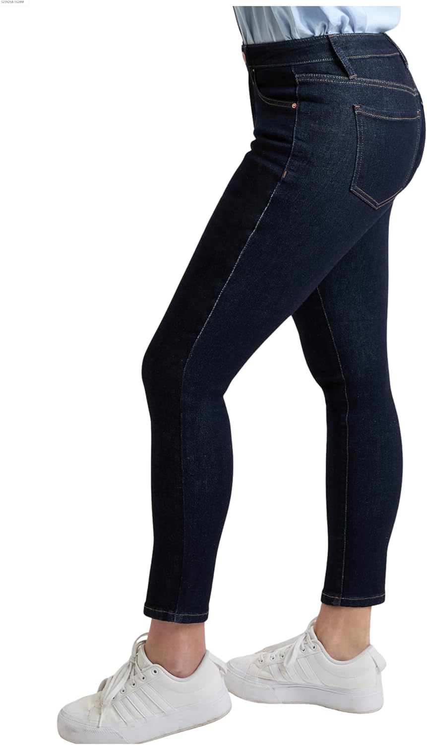 ROYALTY FOR ME Women's Premium Stretch Skinny Jean, S Warm Midnight Sky Blue, 06 - Image 2