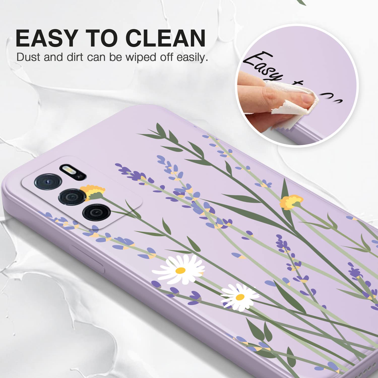 POUHYE Cover per Xiaomi Redmi 10 Custodia Originale, Sottile